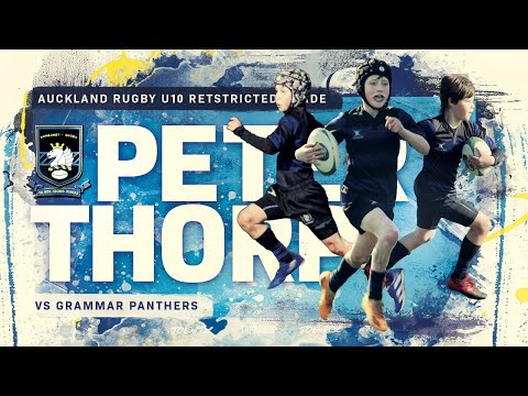U10R | Ponsonby Peter Thorpe vs Grammar Juniors | Junoir Rugby Highlights
