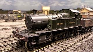 English China Clay coal train travelling through Dartmoor to the English China Clay Company Mine.