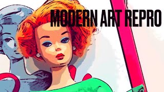 Modern Art Barbie Repro