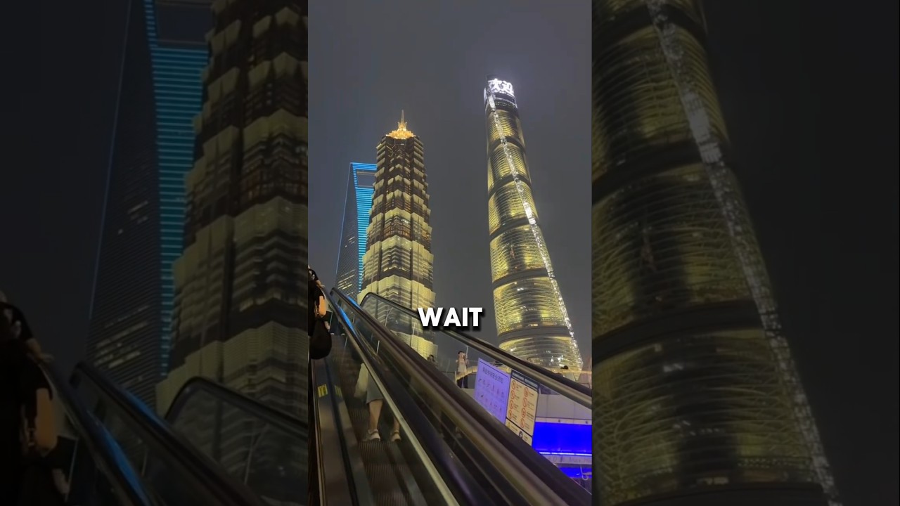 Shanghai’s Skyscraper Trio Will Make Your City Feel Tiny #futurecity #youtubeshorts #skyscraper