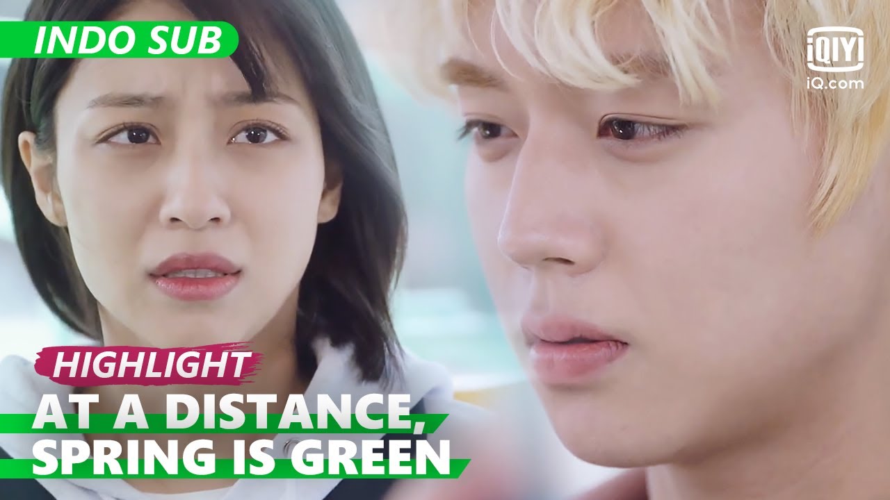 Kamu melompat, aku melompat [INDO SUB] At a Distance, Spring is Green