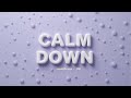 Calm Down - VoidBron-58| Official Lyrics Video | Copyright - Free Music