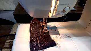 NORIO YAMAZAKI sewing machine demo NORIO YAMAZAKI sewing machine demo