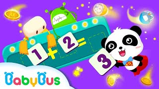 baby panda maths genius| world of kid's TV