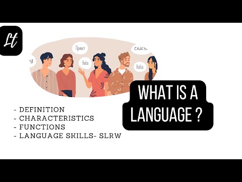 What is a Language? Characteristic, Functions, Language skills | Explained in English #pedagogy #net