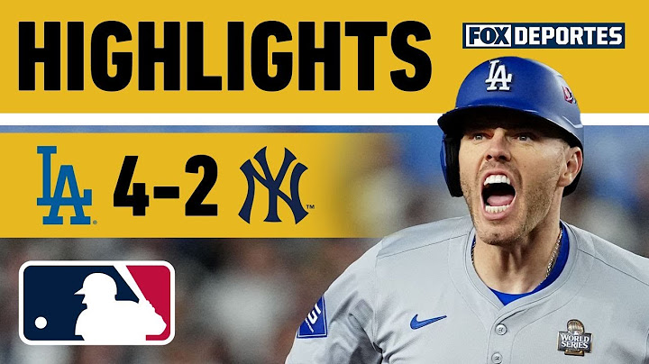 😎 DODGERS GANAN JUEGO 3 | Los Angeles Dodgers 4-2 New York Yankees | HIGHLIGHTS | Serie Mundial 2024