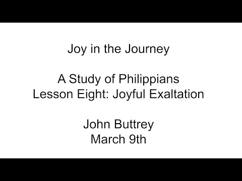 Buttrey JoyfulExaltation March9th