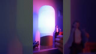 Mixed multiple texture on this 3d print lamp 🗿💡 STL file on my bio #3dprinting #lamp #homecdcor