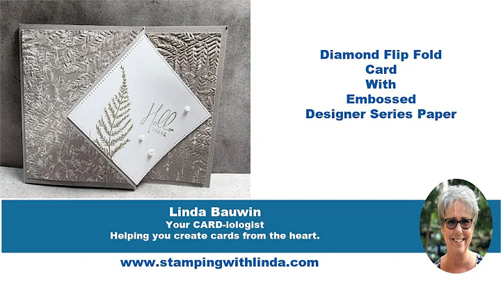 Diamond Flip Fold Card