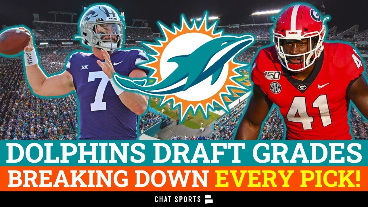 Miami Dolphins Draft Grades From 2022 NFL Draft Ft. Channing Tindall