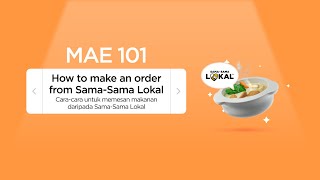 Order Sama-Sama Lokal on the MAE app!