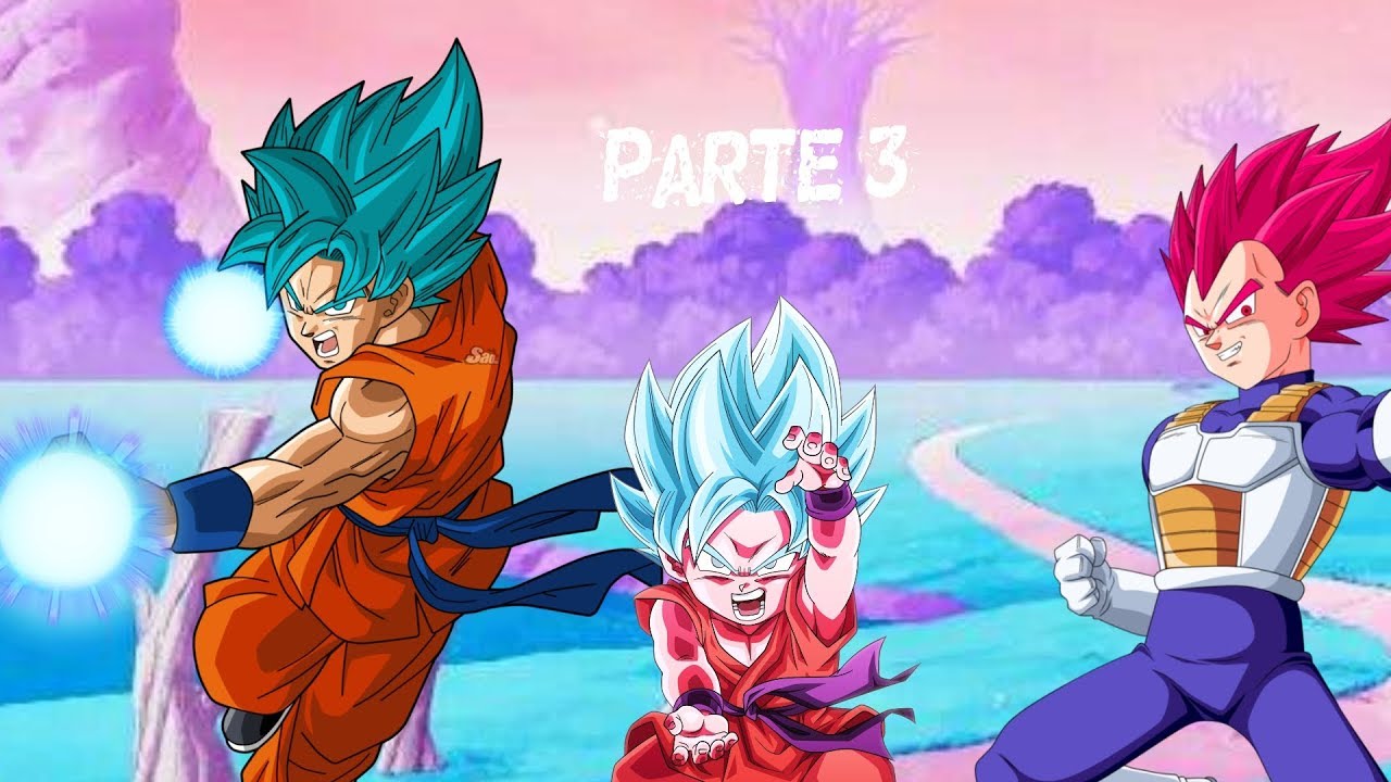 ¿Que hubiera pasado si goten nacia con ki divino? parte 3