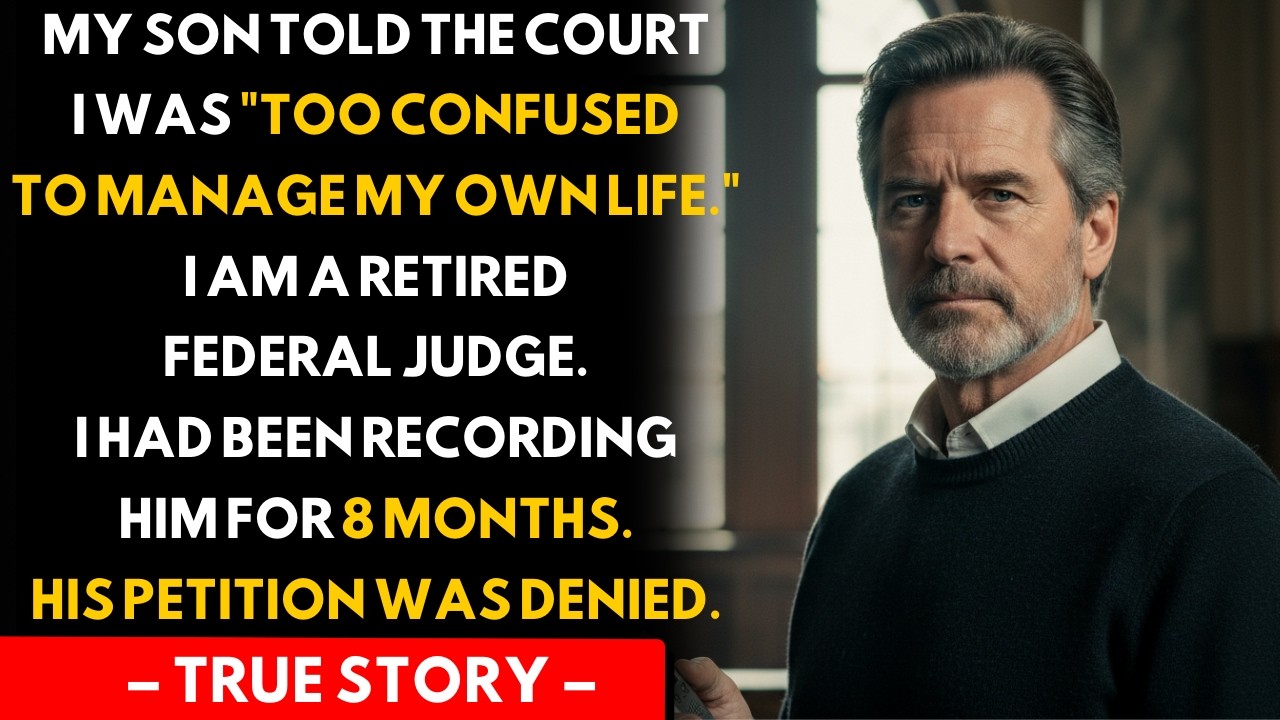 My Son Filed to Have Me Declared Mentally Unfit. He Didn't Know I Had Been Recording Him.