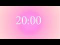 Relaxing 20 Minute Timer