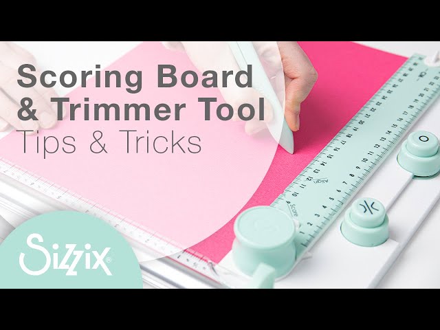 Sizzix Making Tool Scoring Board & Trimmer
