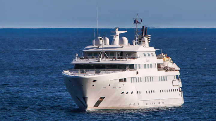 Igor Kolomoisky's 90m superyacht Lauren L - a photo collage