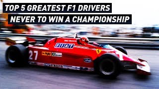 Top 5 Greatest F1 Drivers to Never Win a Championship