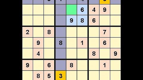 How to Solve Washington Times Sudoku Difficult January 15, 2023