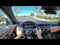 2021 Jaguar F-Pace P400 R-Dynamic S POV Test Drive (3D Audio)(ASMR)