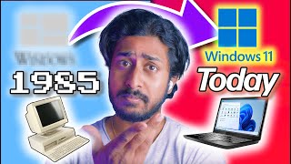 I Tried Using EVERY WINDOWS RELEASE (19852021)!!!