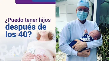 ¿A qué edad no debo tener hijos?