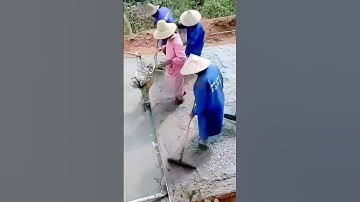 Concrete pavement leveling process - good machinery can improve work efficiency