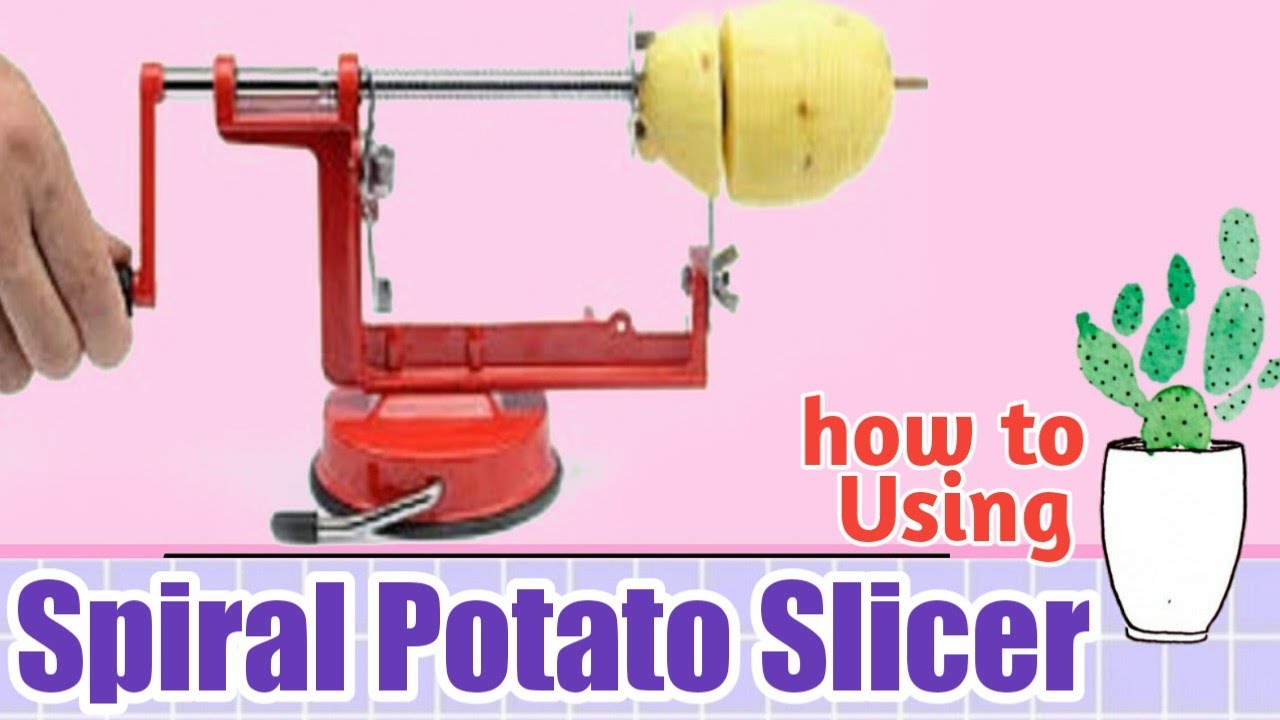 Manual Spiral Potato Slicer — Tony's Finest – Tonys Finest