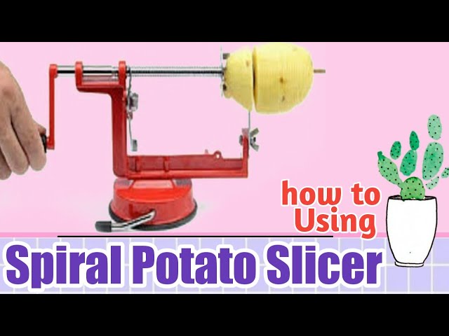 Manual Spiral Potato Slicer — Tony's Finest