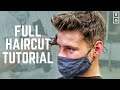 Short Men's Haircut (The Best Haircut He'd Ever Had) - FULL HAIRCUT TUTORIAL