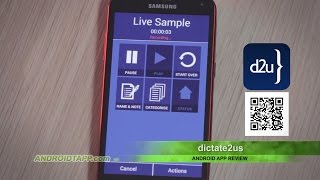 dictate2us - Dictation & Transcription (Android App Review) screenshot 5