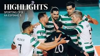 Voleibol Taça De Portugal Sporting Cp 3-1 Aa Espinho
