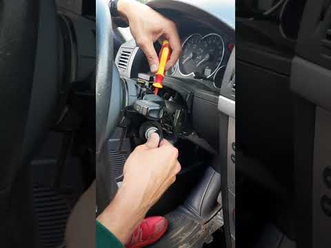 Montaż I Demontaż Wkładu Stacyjki Z Immo Immobilizer Opel Meriva Wymiana Stacyjki - Youtube