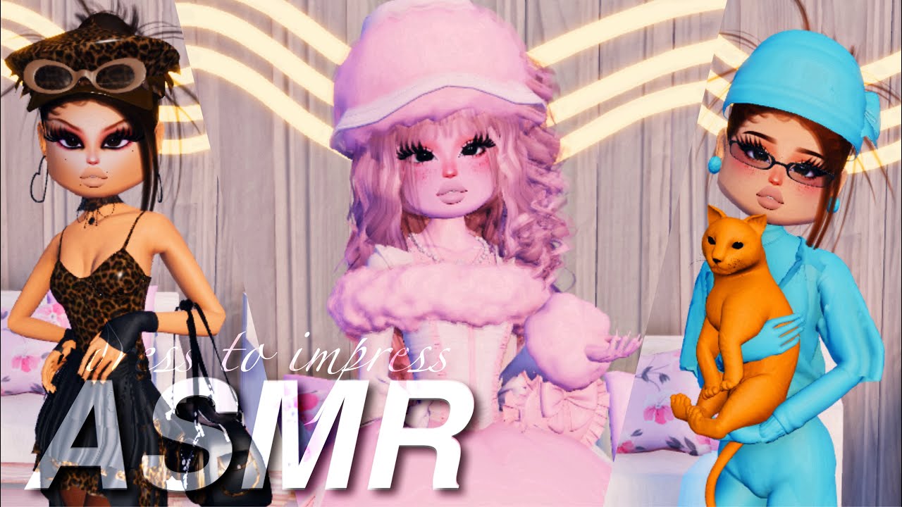 💄ASMR ROBLOX ༺ ⋆. DRESS TO IMPRESS PT. 3! ♡ whispering, keyboard sounds ☽˚｡⋆.