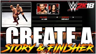 WWE 2K18 - Create A Story & Create A Finisher (Update) screenshot 2