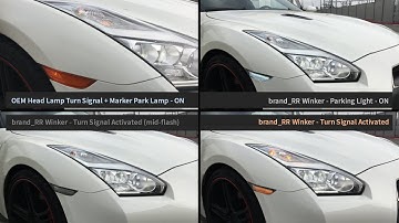 brand RR Switchback LED Front Winker Lamps