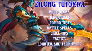 Zilong Guide 1  How to do the 1 Hit Zilong  Master the Basics  Zilong Gameplay  MLBB