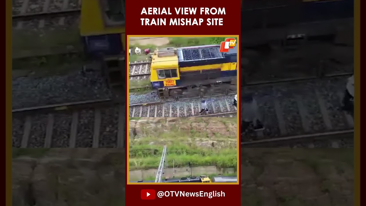 Assam Train Accident: Watch Aerial View Of Agartala-Lokmanya Tilak Express Derailment Site