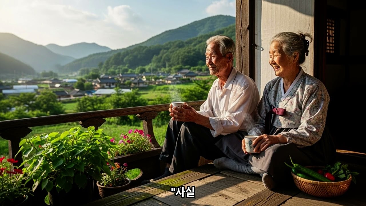 노부부 서울아들 궁금해..