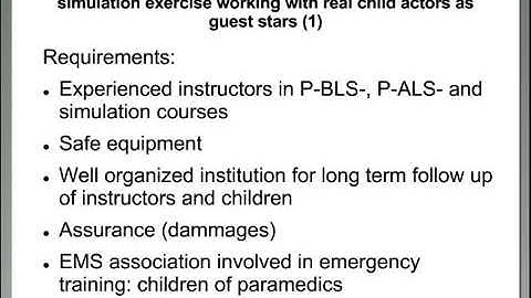 IPSS Webinar: Real children in simulation By Bukhard J Wermter