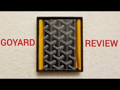 goyard card wallet