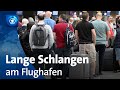 Ferienstart in NRW: Lage am Flughafen Düsseldorf