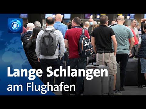 Ferienstart in NRW: Lage am Flughafen Düsseldorf