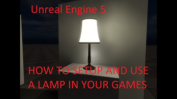 Unreal Engine 5 Horror games tutorial part 7 Episode 2 " Setting up your Lamp Blueprint "