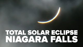 Experiencing the 2024 total solar eclipse in Niagara Falls