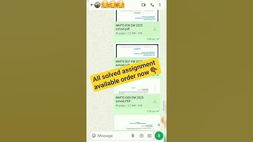 IGNOU Solved Assignment PDF FreeDownload |IGNOU Assignment AnswerKaise Download Kare |IGNOU NEWS