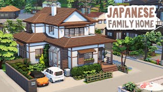 Japanese Family Home 🍵 || The Sims 4: Speed Build