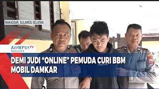 Demi Judi “Online” Pemuda Curi BBM Mobil Damkar