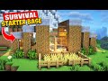 Minecraft Easy Starter Survival House Tutorial 🏡