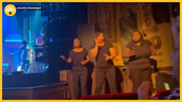 ASL interpreter goes viral during a performance of Hamilton