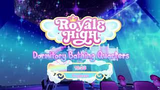Royale High Campus 3 Music Extended - Dormitory Bathing Quarters